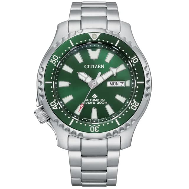 【CITIZEN 星辰】鋼鐵河豚EX Plus Marine 機械潛水腕錶 七夕 情人節 送禮 推薦(NY0131-81X)