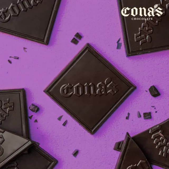 【Cona’s 妮娜巧克力】75%精選調溫巧克力x10盒(80片)