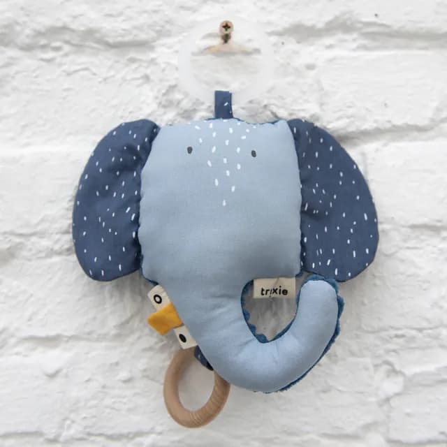 【Trixie 比利時】動物造型音樂鈴 多款可選(床邊推車安撫玩具 彌月禮)