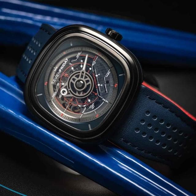 【SEVENFRIDAY】T系列 特殊漸層自動上鍊機械錶 送禮 禮物 推薦(T3/03)