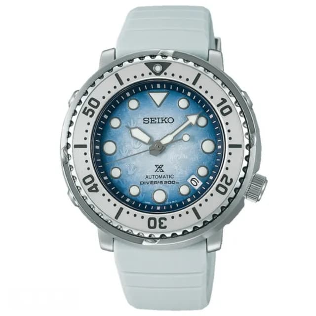 【SEIKO 精工】PROSPEX系列 愛海洋 冰島企鵝腳印 機械腕錶 畢業禮物 送禮 推薦(SRPG59K1/4R35-04Z0H)