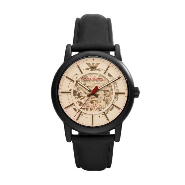 【EMPORIO ARMANI】復古時尚經典手錶 禮物(AR60041)