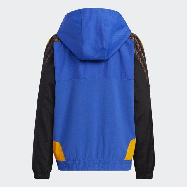 【adidas 愛迪達】連帽外套 童裝 HE0095