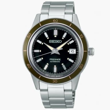 【SEIKO 精工】Presage系列 Style60’s 復古風 機械腕錶 母親節 禮物 推薦(SRPG07J1/4R35-05A0G)
