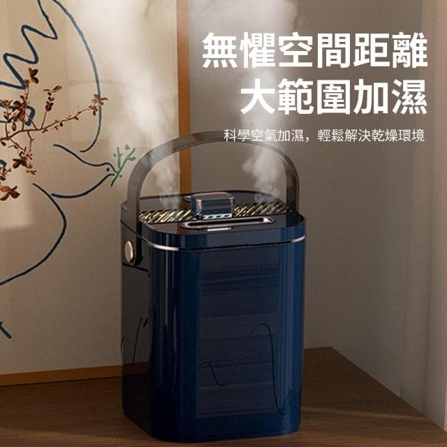 【Nil】母親節 雙噴夜燈加濕器 靜音補水噴霧器 空氣淨化水氧機 1.8L(噴霧機 香氛機 香薰機 擴香機)