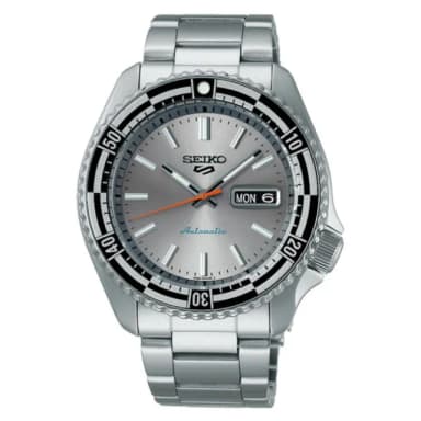 【SEIKO 精工】5 Sports 55周年 現代詮釋版 復刻機械錶 母親節 禮物推薦_SK028(SRPK09K1/4R36-15E0N)
