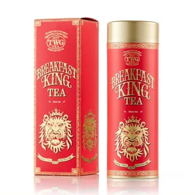 【TWG Tea】頂級訂製茗茶 國王早餐茶 130g/罐(Breakfast King Tea;紅茶)