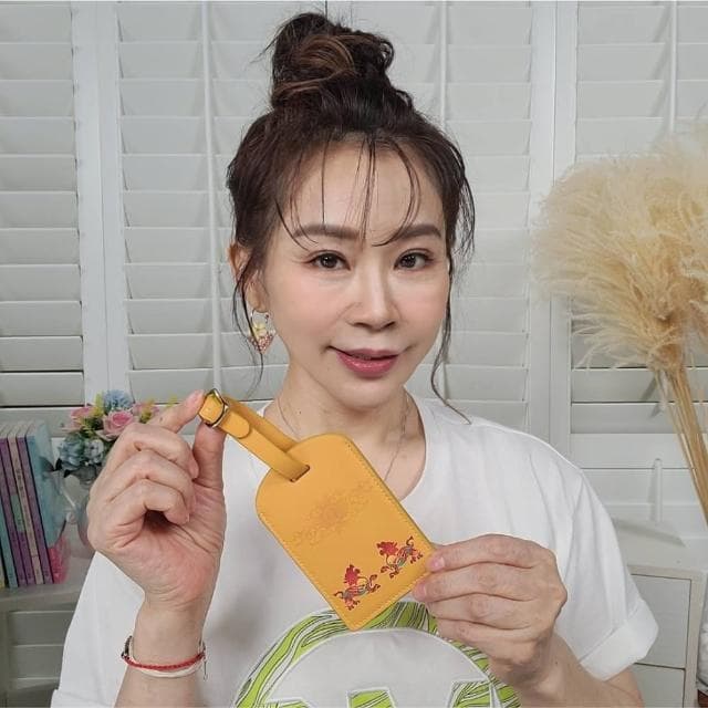 【雨揚】金喜招財貔貅皮革護照套+行李吊牌組