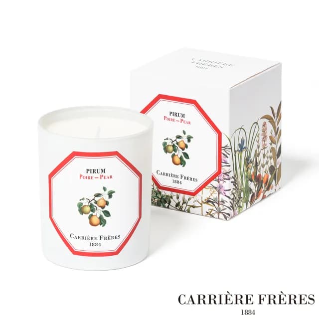 【Carriere Freres】梨子 185g 天然手工香氛蠟燭(Pear)