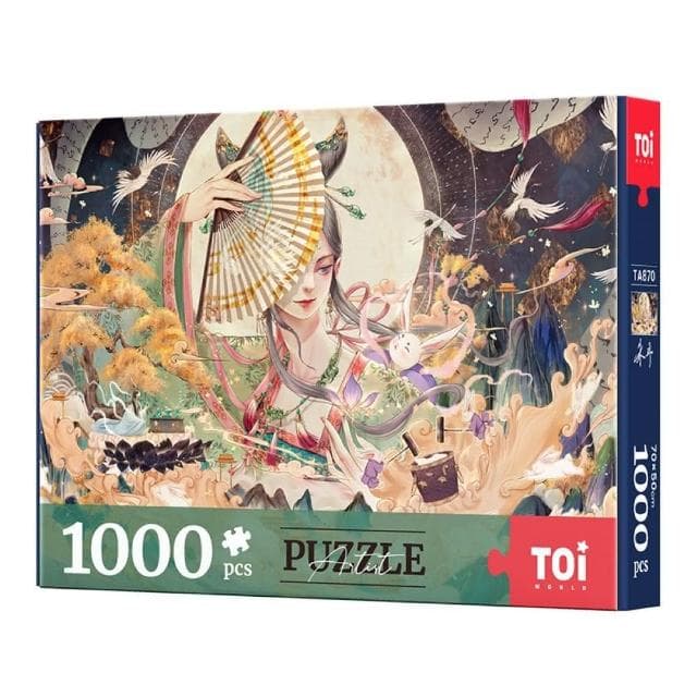 【TOi 圖益】中秋(DIY生日插畫桌遊禮物 中秋節禮物)