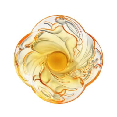 【琉璃工房LIVING】悅兔如意盤 雙兔互逐 母親節(餐具/茶具/星座生肖生日贈禮/喬遷禮物/結婚禮物)
