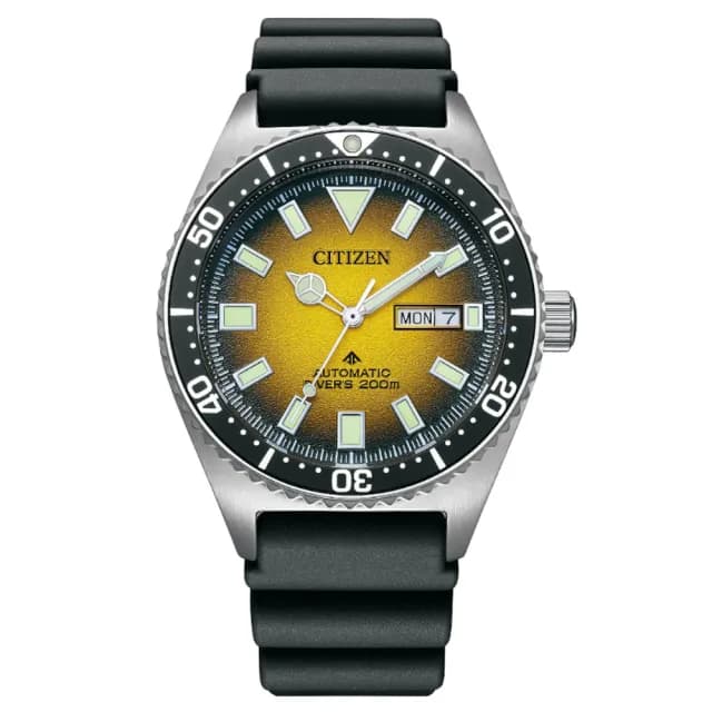 【CITIZEN 星辰】PROMASTER 新NY012多彩 潛水機械錶 畢業禮物 送禮 推薦(NY0120-01X)