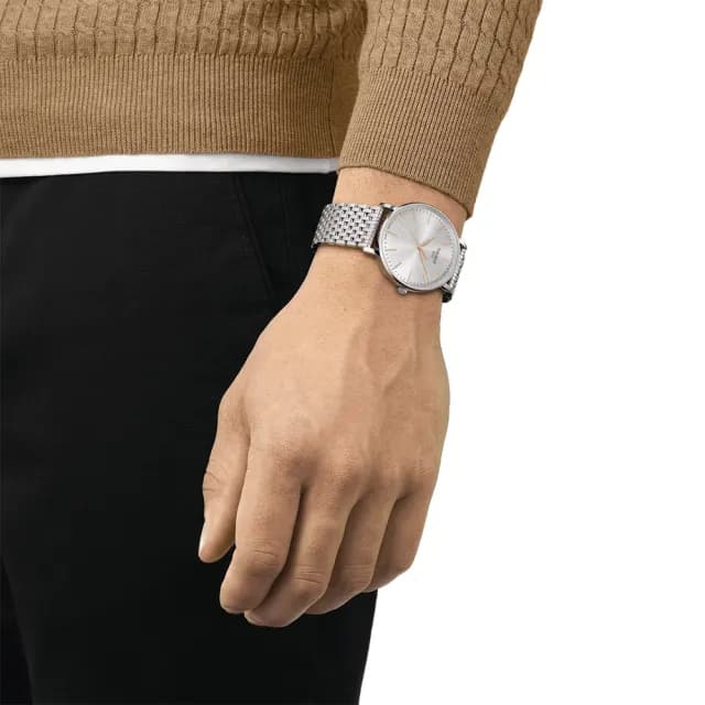 【TISSOT 天梭 官方授權】Everytime 經典大三針情侶手錶 對錶 禮物 推薦(T1434101101101+T1432101101101)