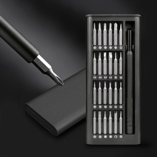 【Airy 輕質系】24合1精修磁吸螺絲刀套裝(螺絲起子 / 維修工具 / 手機維修螺絲起子組)