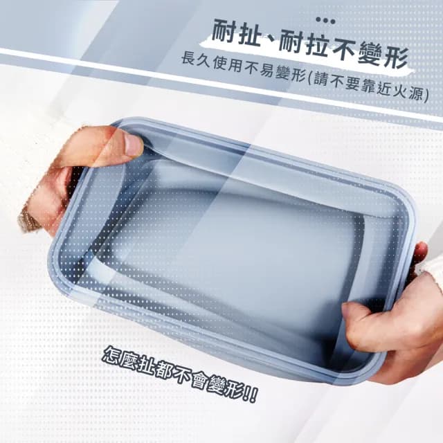 【餐廚用品】環保矽膠摺疊碗550ml(便攜 飯盒 保鮮盒 便當盒 矽膠碗 伸縮碗 可微波 碗盤 餐具 環保碗)