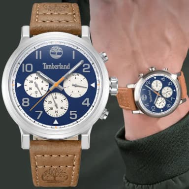 【Timberland】天柏嵐 三眼多功能手錶/46mm 禮物 送禮 推薦(TDWGF0028904)