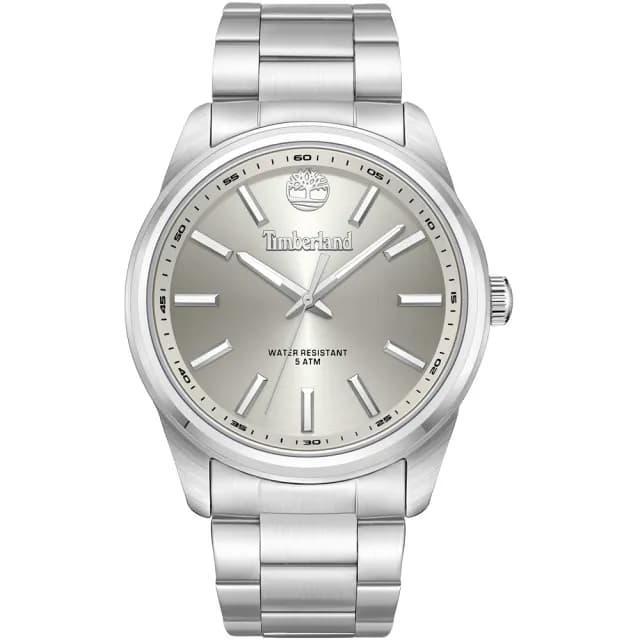 【Timberland】天柏嵐 休閒時尚大三針鋼帶手錶/45mm 禮物 送禮 推薦(TDWGG0030001)