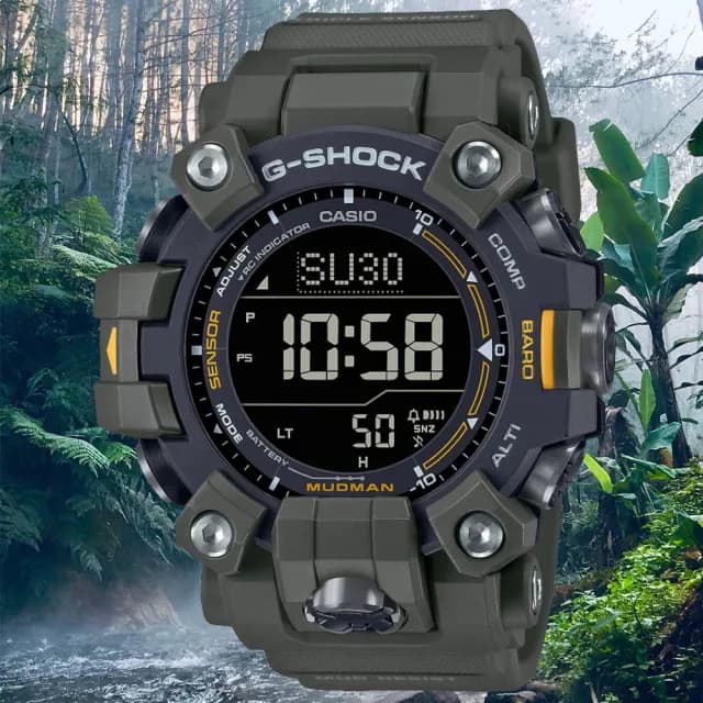 【CASIO 卡西歐】G-SHOCK Master of G系列 三重感應 多功能腕錶 畢業禮物 送禮 推薦(GW-9500-3)