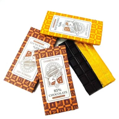【多儂莊園工坊】85% 黑巧克力 3大片 bar 微苦 黑巧克力 Darkolake_母親節禮物