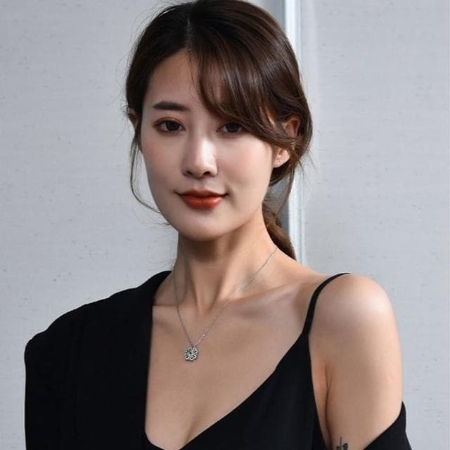 【Golicc】項鍊 四葉草 創意 時尚 愛心 鎖骨鍊(母親節 生日 情人節 鎖骨鍊 項鍊 飾品 禮物)