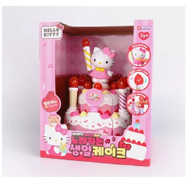 【HELLO KITTY】HELLO KITTY-音樂生日蛋糕