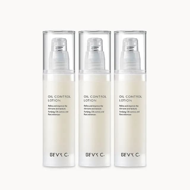 【BEVY C.】即期品-油脂平衡控油凝乳3件組(油肌推薦保養/效期至2026.08)