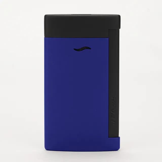 【S.T.Dupont 都彭】Slim 7系列 臻薄霧面防風打火機-海洋藍 送禮 禮物 推薦(027761)