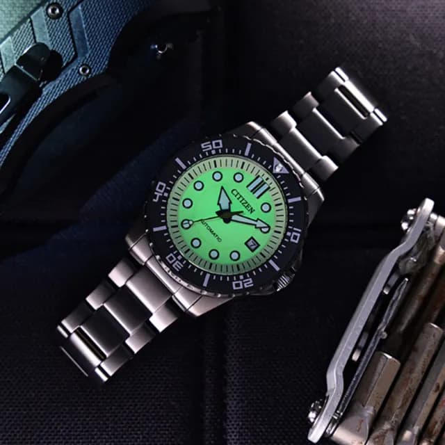 【CITIZEN 星辰】Mechanical 夜光型者 自動上鍊 機械錶 父親節 送禮 推薦(NJ0177-84X)