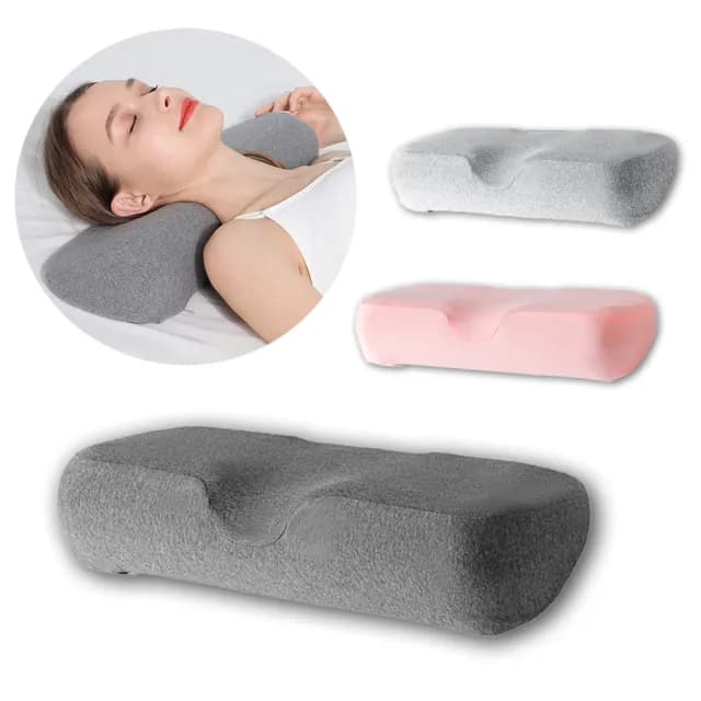 【YOLU】雙11限定 拉伸牽引修復助睡眠護頸枕 水滴弧形人體工學記憶棉頸椎枕 枕頭(交換禮物)