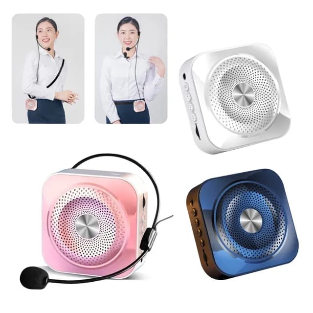 【Kyhome】小蜜蜂無線教學麥克風 教學擴音機 藍牙擴音器 擴音器 揚聲器 交換禮物