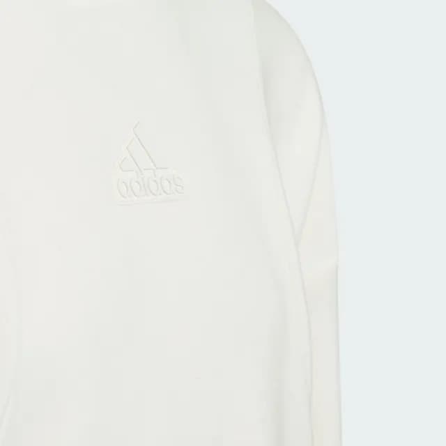 【adidas 愛迪達】長袖上衣 大學T 童裝(IQ1262)