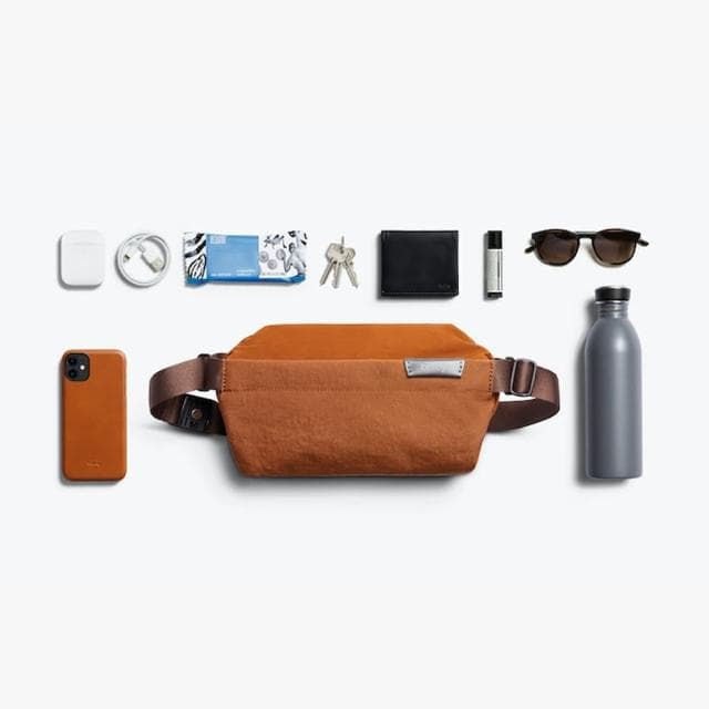 【Bellroy】Sling Mini 出國隨身包 斜背包 小包 母親節 送禮 禮物(橘棕色)