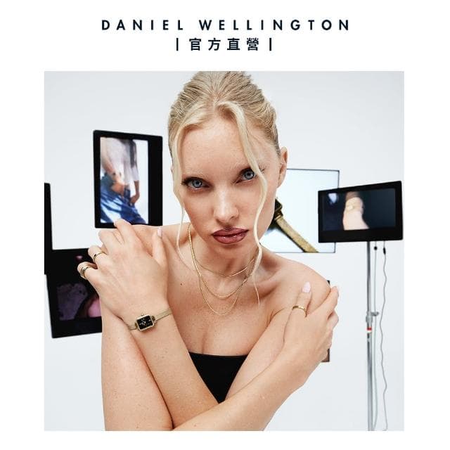 【Daniel Wellington】DW Elan Flat Chain 疊戴系列蛇骨項鍊(三色任選)
