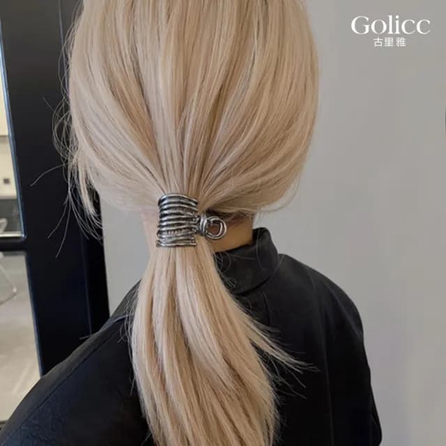 【Gulicc】髮夾 韓國 高馬尾 固定 神器(雙11 聖誕節 生日 髮飾 頭飾 鯊魚夾 抓夾 禮物)