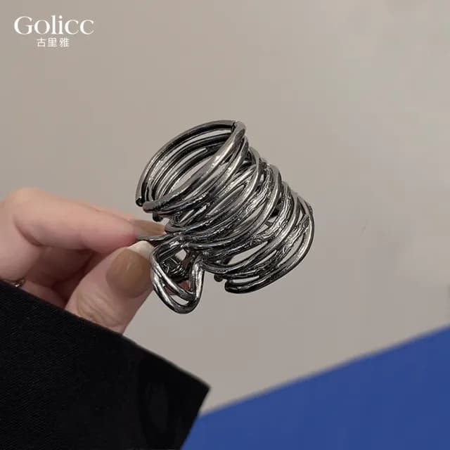 【Gulicc】髮夾 韓國 高馬尾 固定 神器(雙11 聖誕節 生日 髮飾 頭飾 鯊魚夾 抓夾 禮物)