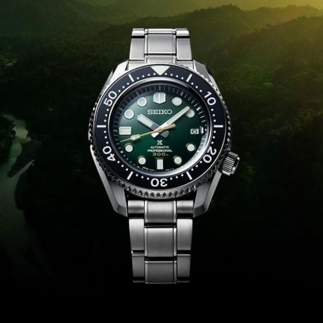 【SEIKO 精工】創業140周年紀念款 陶瓷圈 潛水機械腕錶 母親節 禮物 推薦(SLA047J1/8L35-01E0G)