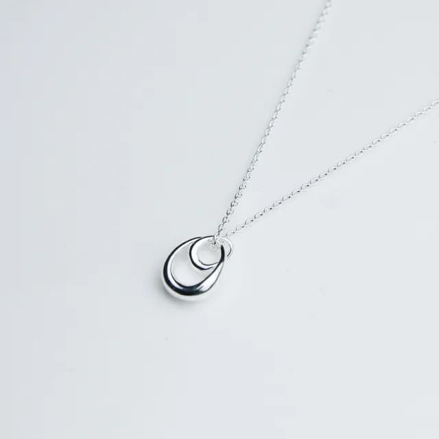 【Georg Jensen 喬治傑生】433A off spring小號純銀項鍊