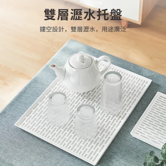 【Mass】日式極簡瀝水托盤 茶具瀝水盤 碗筷瀝水托盤 餐具瀝水 廚房托盤 蔬果盤 瀝水架 置物盤 碗盤晾乾架