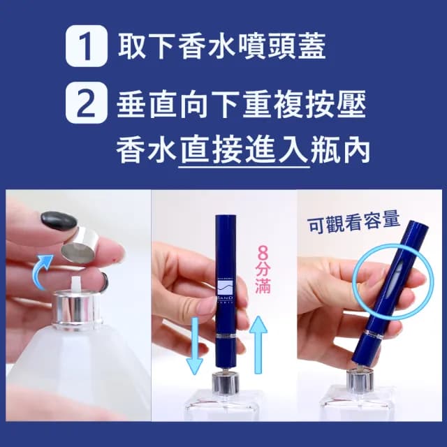 【Caseti】Sand系列-時尚防漏鎖香水分裝瓶(防疫酒精分裝瓶8色)