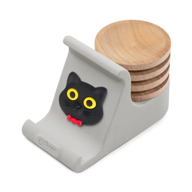 【Bone 蹦克】逗扣手機架擴香台 企鵝/鴨子/貓咪/麋鹿/貓頭鷹(香氛小幫手 香氛 精油 療癒小物 2024送禮推薦