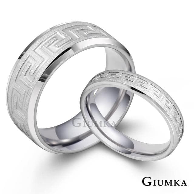 【GIUMKA】情侶戒指．情人節禮物． 約定一生(銀色款)