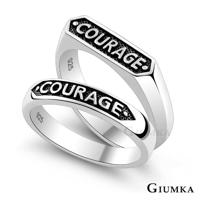 【GIUMKA】情人戒指・925純銀・尾戒・勇敢愛・情侶對戒(情人節禮物)