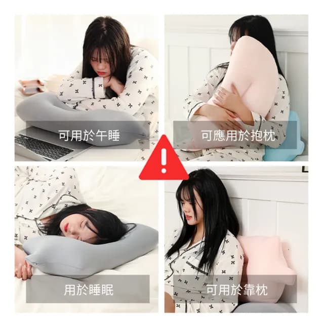 【YOLU】韓國人氣推薦 3D立體舒壓舒眠麻藥枕 泡沫顆粒護頸枕 高彈透氣枕 可水洗枕頭(交換禮物)