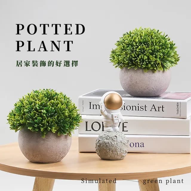 【療癒之家】北歐仿真綠植盆栽(多肉植物 假植物 綠化 人造花 擺件 禮物 辦公室 裝飾 花盆 乾燥花 假花)