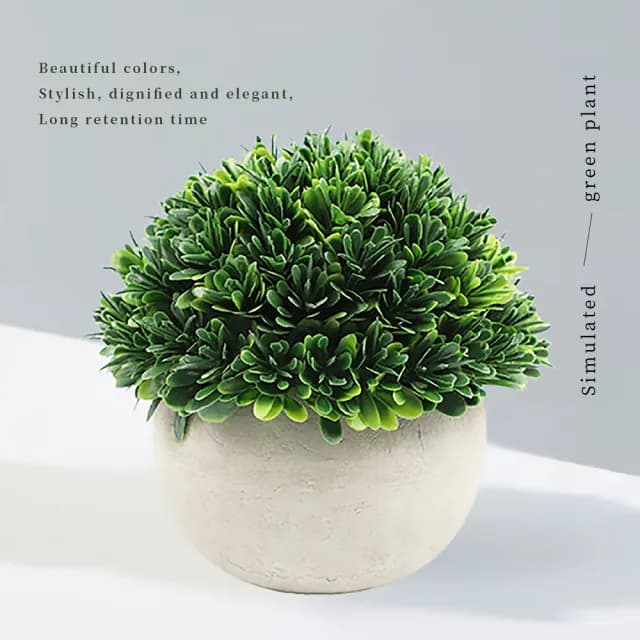 【療癒之家】北歐仿真綠植盆栽(多肉植物 假植物 綠化 人造花 擺件 禮物 辦公室 裝飾 花盆 乾燥花 假花)