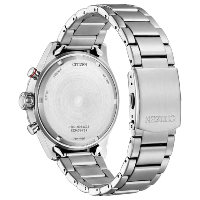 【CITIZEN 星辰】Chronograph 潮玩計時光動能腕錶 手錶 男錶 畢業 禮物 推薦(AT2520-89L)