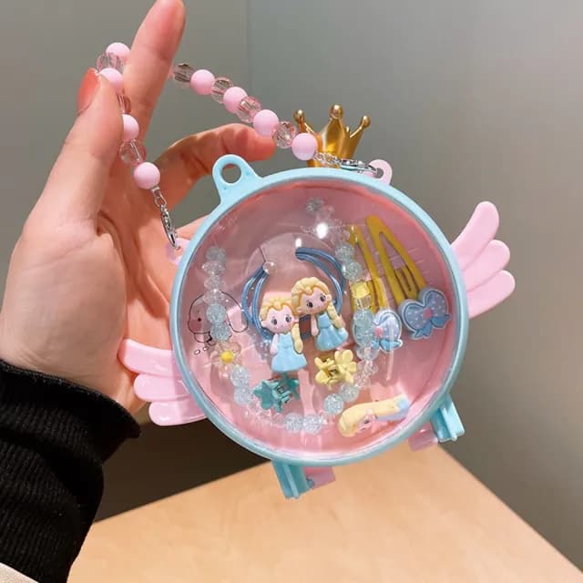 【Emi 艾迷】兒童 小女孩 甜美髮飾 髮箍(春節禮盒 生日禮物 女童髮飾 禮盒)