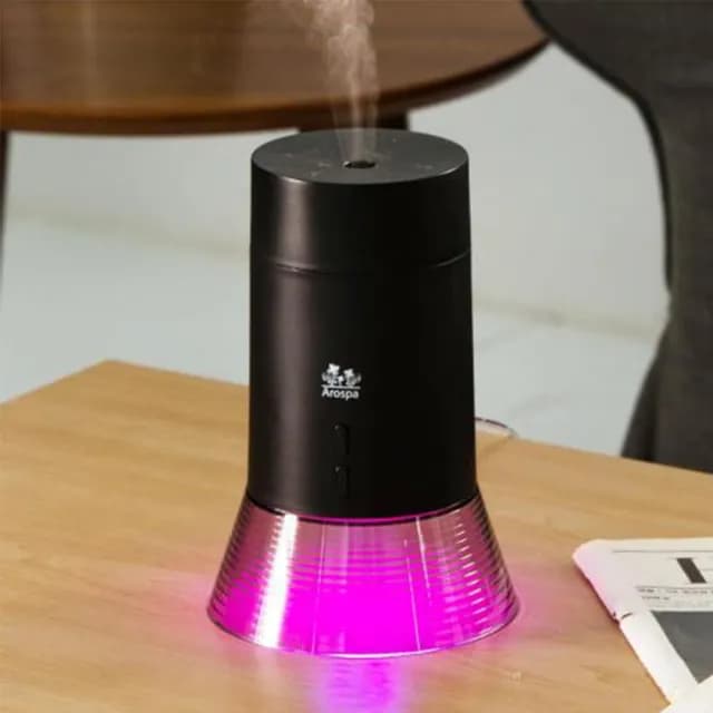 【WUZ 屋子】超音波情境彩光香氛水氧機(薰香機/空氣加濕器/噴霧機/擴香機/加濕器/精油噴霧器)