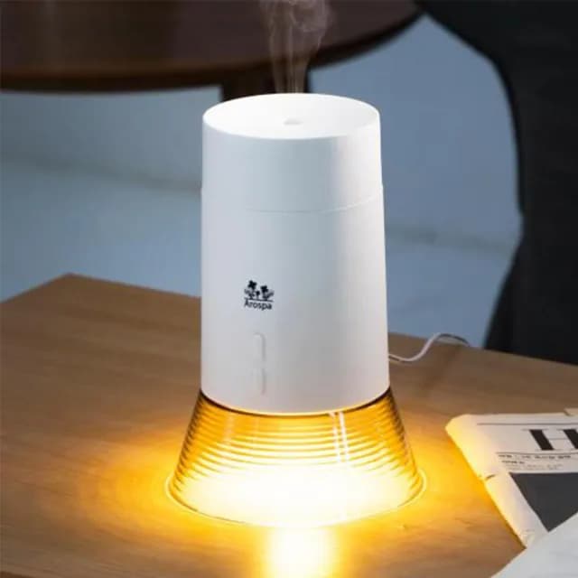 【WUZ 屋子】超音波情境彩光香氛水氧機(薰香機/空氣加濕器/噴霧機/擴香機/加濕器/精油噴霧器)