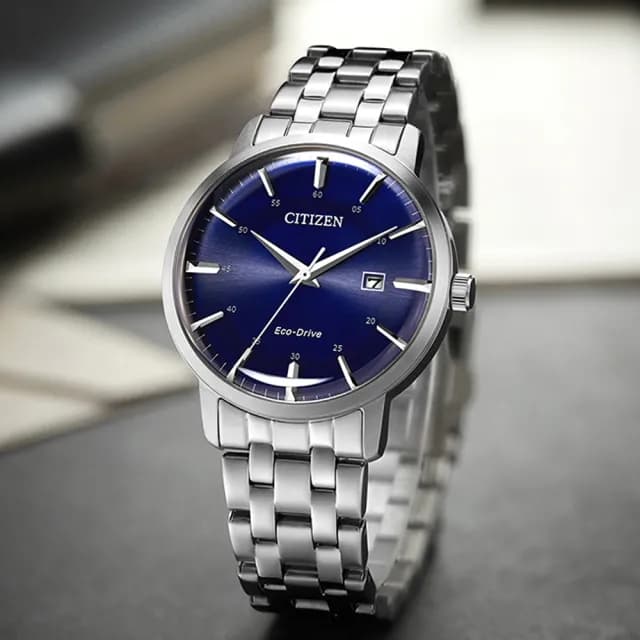 【CITIZEN 星辰】光動能簡約手錶 禮物 送禮 推薦(BM7461-85L)